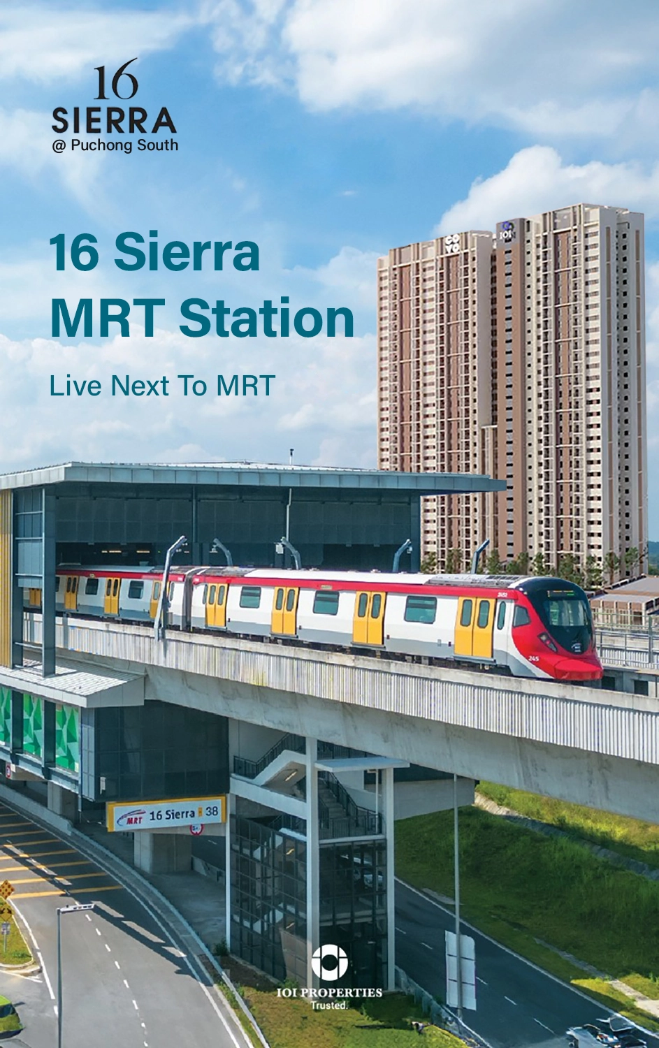 Covo 16 Sierra residences next to MRT
